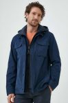 Куртка Pepe Jeans Carson чоловіча колір синій перехідна Куртка Pepe Jeans Carson чоловіча колір синій перехідна