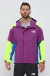 Куртка outdoor The North Face 3L Dryvent Carduelis колір фіолетовий Куртка outdoor The North Face 3L Dryvent Carduelis колір фіолетовий