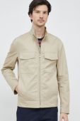 Куртка Sisley чоловіча колір бежевий перехідна (3128214)