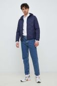 Куртка United Colors of Benetton чоловіча колір синій перехідна Куртка United Colors of Benetton чоловіча колір синій перехідна