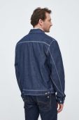 Джинсова куртка United Colors of Benetton чоловіча колір синій перехідна Джинсова куртка United Colors of Benetton чоловіча колір синій перехідна