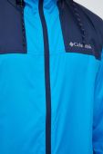 Куртка Columbia чоловіча перехідна колір блакитний