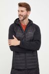 Спортивна куртка Jack Wolfskin Routeburn Pro Hybrid колір чорний Спортивна куртка Jack Wolfskin Routeburn Pro Hybrid колір чорний