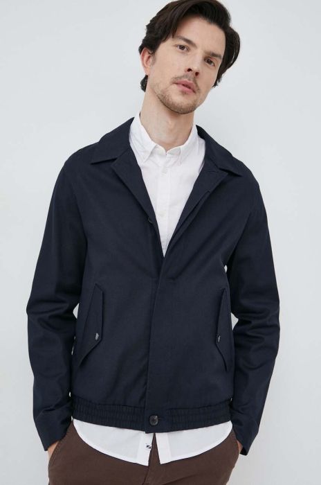 Куртка PS Paul Smith чоловіча колір синій перехідна Куртка PS Paul Smith чоловіча колір синій перехідна