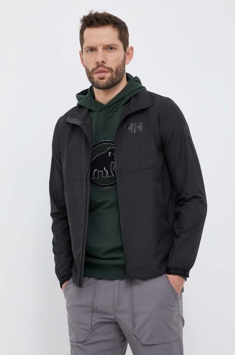 Вітровка Helly Hansen Hydropower Light 2.0 колір чорний Вітровка Helly Hansen Hydropower Light 2.0 колір чорний