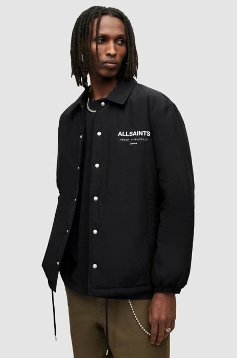 Куртка AllSaints чоловіча колір чорний перехідна (3039404) Куртка AllSaints чоловіча колір чорний перехідна (3039404)
