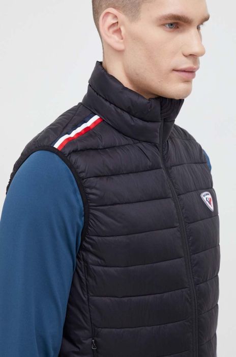 Спортивна безрукавка Rossignol колір чорний перехідний Спортивна безрукавка Rossignol колір чорний перехідний