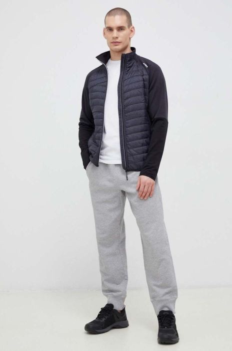 Спортивна куртка CMP колір чорний перехідна Спортивна куртка CMP колір чорний перехідна