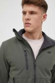 Куртка 4F чоловіча колір зелений перехідна Куртка 4F чоловіча колір зелений перехідна