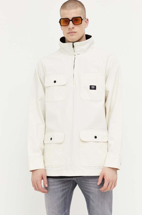 Куртка Vans чоловіча колір бежевий перехідна (3221649) Куртка Vans чоловіча колір бежевий перехідна (3221649)