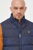 Безрукавка Lyle & Scott чоловічий колір синій зимовий Безрукавка Lyle & Scott чоловічий колір синій зимовий