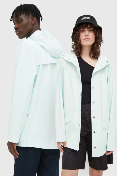 Протидощова куртка Rains 12010 Jacket колір зелений перехідна 12010.34-34Mineral Протидощова куртка Rains 12010 Jacket колір зелений перехідна 12010.34-34Mineral