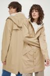 Протидощова куртка Rains 12020 Long Jacket колір бежевий перехідна 12020.24-24Sand Протидощова куртка Rains 12020 Long Jacket колір бежевий перехідна 12020.24-24Sand