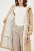 Куртка Rains колір бежевий перехідна 18140.24-24Sand Куртка Rains колір бежевий перехідна 18140.24-24Sand