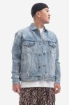 Джинсова куртка KSUBI перехідна oversize MPS23JK005-DENIM колір блакитний Джинсова куртка KSUBI перехідна oversize MPS23JK005-DENIM колір блакитний