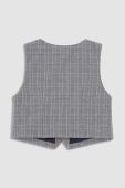 Дитячий жилет Coccodrillo колір сірий Дитячий жилет Coccodrillo колір сірий