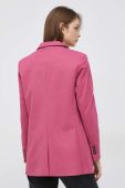 Піджак Pepe Jeans Phoebe колір рожевий однобортний однотонний