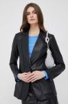 Піджак Sisley колір чорний однобортний однотонна (3018840) Піджак Sisley колір чорний однобортний однотонна (3018840)