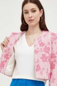 Піджак Marciano Guess колір рожевий однобортний візерунок