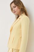 Піджак Patrizia Pepe колір жовтий однобортний однотонна (3213580) Піджак Patrizia Pepe колір жовтий однобортний однотонна (3213580)
