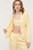 Піджак Patrizia Pepe колір жовтий однобортний однотонна (3213580) Піджак Patrizia Pepe колір жовтий однобортний однотонна (3213580)