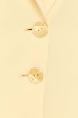 Піджак Patrizia Pepe колір жовтий однобортний однотонна (3241338)