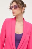 Піджак Morgan колір рожевий однобортний однотонна (3285054)
