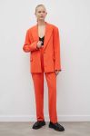 Піджак 2NDDAY Janet колір помаранчевий однобортний однотонний Піджак 2NDDAY Janet колір помаранчевий однобортний однотонний