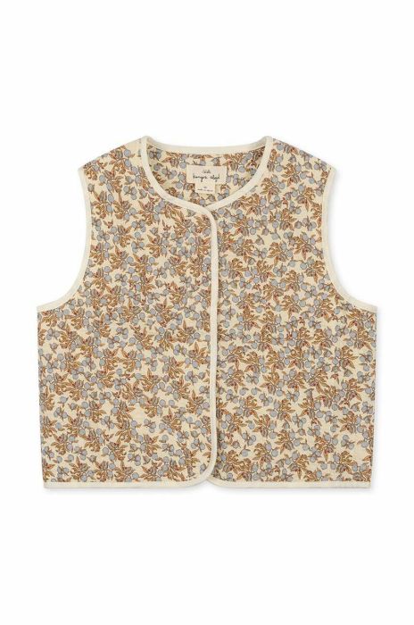 Дитячий жилет Konges Sl?jd колір бежевий Дитячий жилет Konges Sl?jd колір бежевий