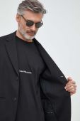 Піджак Sisley чоловіча колір чорний (3018857)