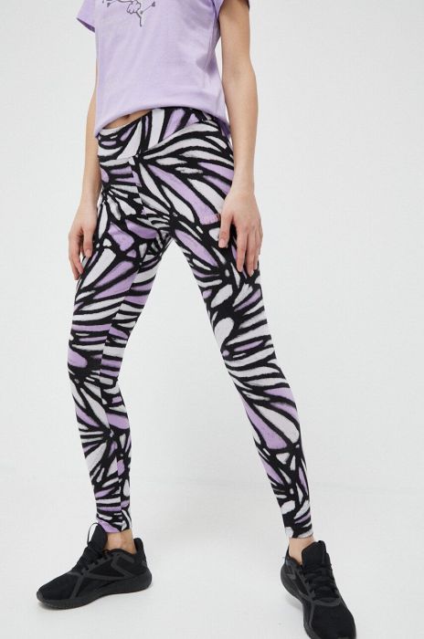 Легінси Puma жіночі колір фіолетовий візерунок Легінси Puma жіночі колір фіолетовий візерунок