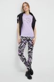 Легінси Puma жіночі колір фіолетовий візерунок Легінси Puma жіночі колір фіолетовий візерунок