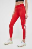 Легінси для тренувань adidas Performance Glam жіночі колір червоний з аплікацією Легінси для тренувань adidas Performance Glam жіночі колір червоний з аплікацією
