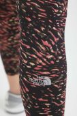 Легінси для тренувань The North Face Elevation колір чорний візерунок Легінси для тренувань The North Face Elevation колір чорний візерунок