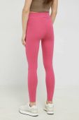Легінси Fila жіночі колір рожевий з аплікацією
