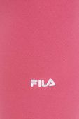 Легінси Fila жіночі колір рожевий з аплікацією