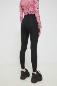 Легінси HUGO жіночі колір чорний з принтом (3044964) Легінси HUGO жіночі колір чорний з принтом (3044964)