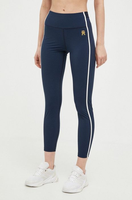 Легінси Tommy Hilfiger жіночі колір синій візерунок (3144515) Легінси Tommy Hilfiger жіночі колір синій візерунок (3144515)