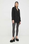 Легінси Pinko жіночі колір чорний візерунок (3074172) Легінси Pinko жіночі колір чорний візерунок (3074172)