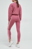 Легінси adidas жіночі колір рожевий з аплікацією (3105991)
