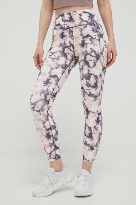 Легінси для бігу adidas Performance DailyRun колір рожевий візерунок (3290058) Легінси для бігу adidas Performance DailyRun колір рожевий візерунок (3290058)