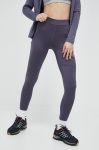 Спортивні легінси Jack Wolfskin Berntal Tights жіночі колір фіолетовий однотонні Спортивні легінси Jack Wolfskin Berntal Tights жіночі колір фіолетовий однотонні