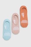 Шкарпетки Vans 3-pack жіночі VN0A48HJG5O1-BLUE колір блакитний