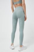 Легінси для тренувань P.E Nation Free Play колір зелений однотонні Легінси для тренувань P.E Nation Free Play колір зелений однотонні