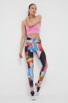 Легінси для тренувань Casall візерунок колір барвистий Легінси для тренувань Casall візерунок колір барвистий