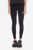 Легінси Puma Classics жіночі колір чорний з принтом