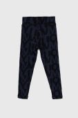 Дитячі легінси Tommy Hilfiger колір синій візерунок Дитячі легінси Tommy Hilfiger колір синій візерунок