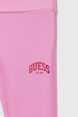 Дитячі легінси Guess колір фіолетовий однотонні (2874012) Дитячі легінси Guess колір фіолетовий однотонні (2874012)