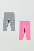 Дитячі легінси OVS колір сірий візерунок (3128249) Дитячі легінси OVS колір сірий візерунок (3128249)
