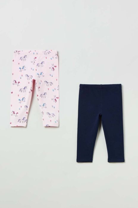 Дитячі легінси OVS колір рожевий візерунок (3128254) Дитячі легінси OVS колір рожевий візерунок (3128254)